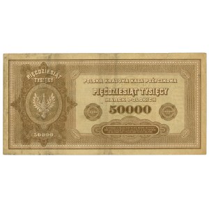 50.000 marek polskich 1922 - seria A