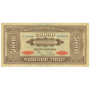 50 000 poľských mariek 1922 - séria B