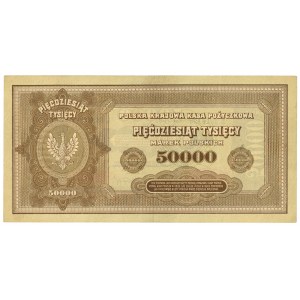 50.000 Polnische Mark 1922 - Serie B