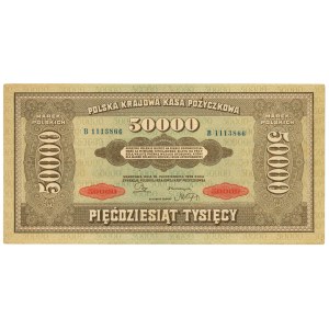 50 000 poľských mariek 1922 - séria B