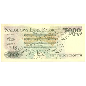 5.000 złotych 1982 - seria F