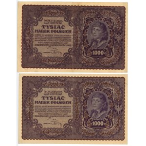 1.000 marek polskich 1919 - I Serja AC oraz II Serja Y