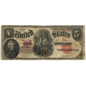 USA - $5 1907