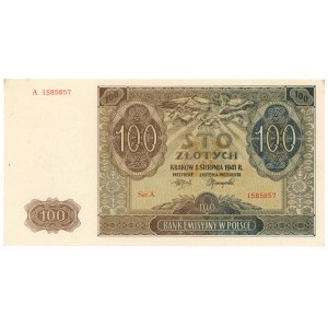 100 złotych 1941 - seria A