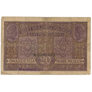 20 Polish marks 1916 - jeneral - series A