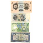 ŚWIAT - set 13 banknotów