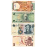 ŚWIAT - set 13 banknotów