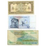 ŚWIAT - set 13 banknotów