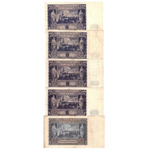 20 złotych 1936, 1941 - set 5 sztuk