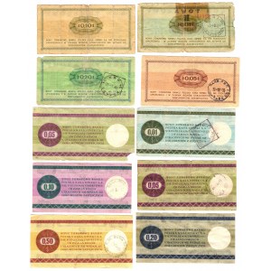 PEWEX - set 10 sztuk bonów towarowych
