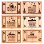 KŁODZKO (Glatz) - 25-100 fennigs 1921 - set of 12 pieces