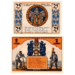 KOSZALIN (Koslin) - 1921 - set 2 sztuk