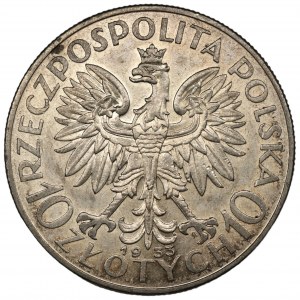 10 gold 1933 - Polonia
