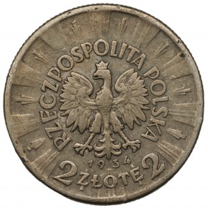 2 złote 1934 - Józef Piłsudski