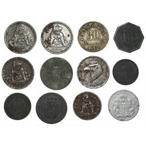 Monety zagraniczne - set 11 sztuk