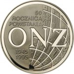 20 złotych 1995 - 50. Rocznica Powstania ONZ
