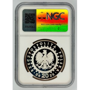 20 gold 1995 - Royal Palace in Łazienki - NGC PF 69 ULTRA CAMEO