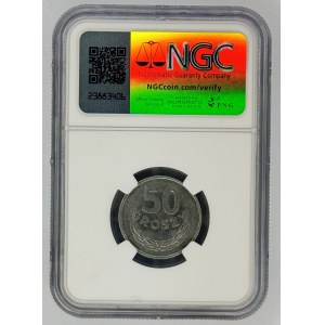 50 pennies 1957 - NGC MS 63