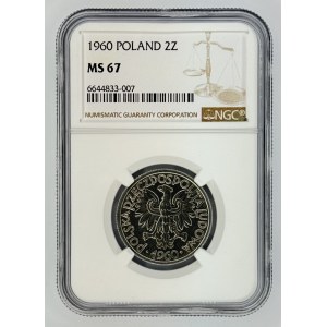 2 gold 1960 - Berry - NGC MS 67