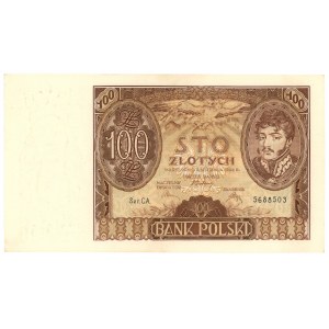 100 złotych 1934 - seria C.A.