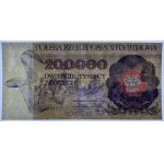 200.000 złotych 1989 - seria H przerobiona na serię N.
