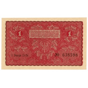 1 marka polska 1919 - I Serja DN