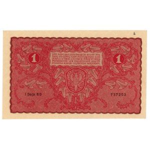 1 Polish mark 1919 - 1st Series BD