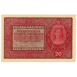 20 Polish marks 1919 - II Series FM