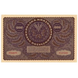 1,000 Polish marks 1919 - II Series W