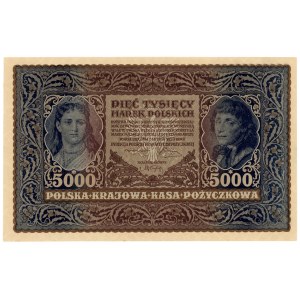 5.000 marek polskich 1920 - III Serja H