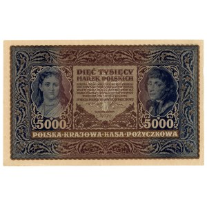 5.000 marek polskich 1920 - III Serja H