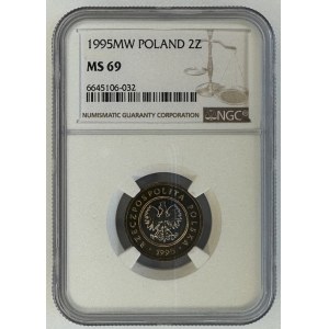 2 Zlato 1995 - NGC MS 69 - TOP POP