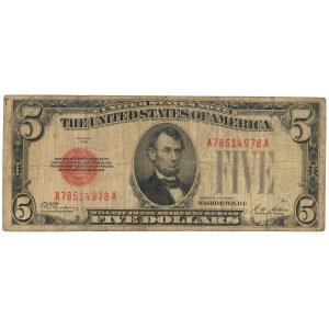 USA - 5 dolarów 1928
