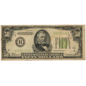 USA - $50 1934