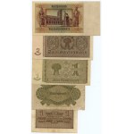 GERMANY - 1-100 marks (1935-1937) - set of 9 banknotes.