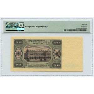20 gold 1948 - CH series - PMG 65 EPQ