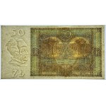 50 zloty 1925 RARE ANNIVERSARY - AM series. - PMG 53