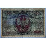 50 Polish marks 1916 - jeneral series A - 7 figures - PMG 35