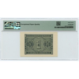 1 gold 1941 - AA series - PMG 67 EPQ - 2ga max note