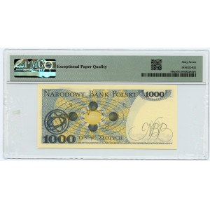 1,000 zloty 1982 - series DY - PMG 67 EPQ
