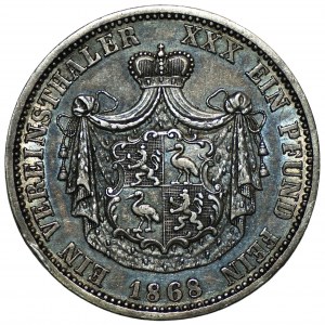 NIEMCY - Reuss-Untergreiz, Henryk XXII - Talar 1868 (A)
