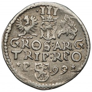 Sigismund III Vasa (1587-1632) - Trojak Poznań 1599