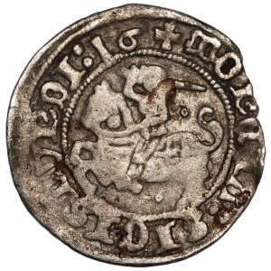 Žigmund I. Starý - polgroš 1516 Vilnius - skrátený dátum