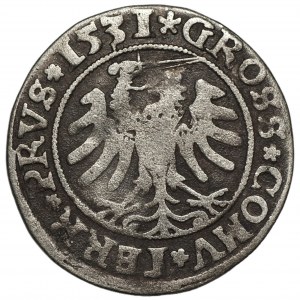 Žigmund I. Starý - Grosz 1531 Toruň