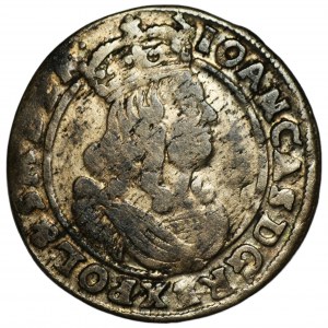 John II Casimir - Szóstak 1666 Bydgoszcz