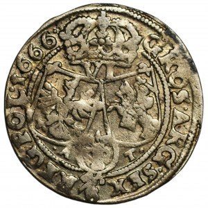 John II Casimir - Szóstak 1666 Bydgoszcz