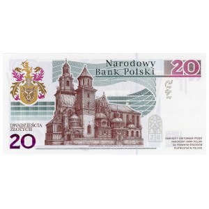 20 złotych 2015 - Jan Długosz - niski numer JD0000651