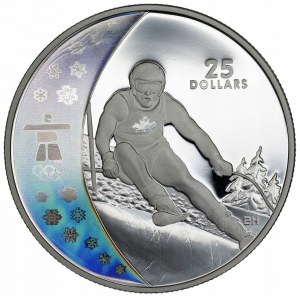 Canada $25 2007 Vancouver Olympics Alpine Skiing