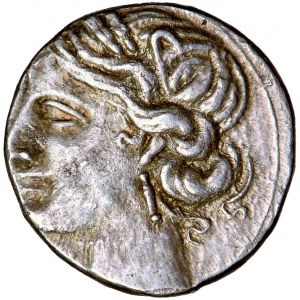 Imperium Kartagińskie, Hannibal w Italii, 1/4 szekla, ok. 215-205 przed Chr.