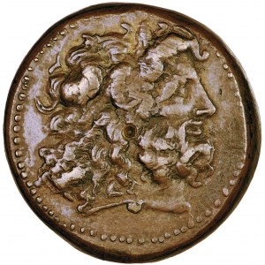 Królestwo Ptolemeuszy, Ptolemeusz IV, drachma, 221-205 przed Chr., men. Aleksandria
